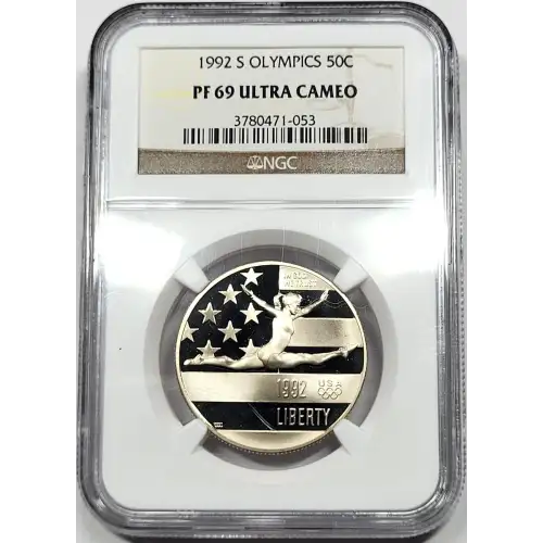 Modern Commemoratives --- XXV Olympiad 1992 -Copper-Nickel- 0.5 Dollar