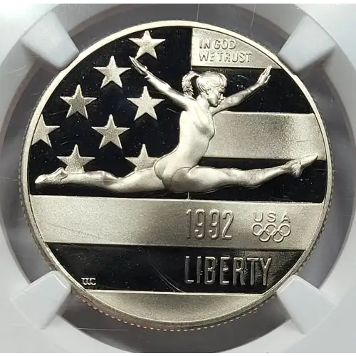 Modern Commemoratives --- XXV Olympiad 1992 -Copper-Nickel- 0.5 Dollar (2)