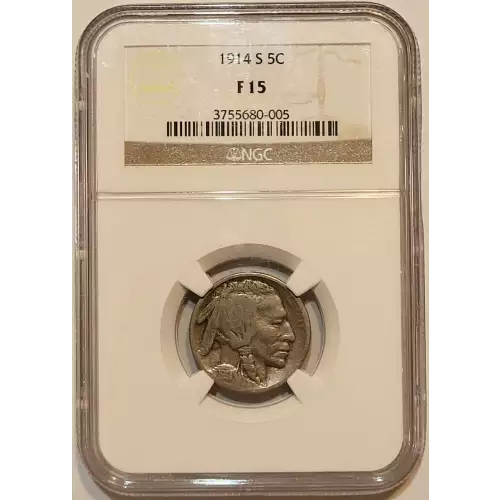 Nickel Five Cent Pieces-Indian Head or Buffalo 1913-1938