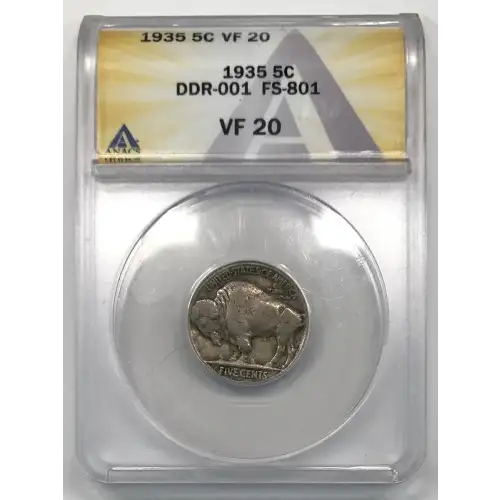 Nickel Five Cent Pieces-Indian Head or Buffalo 1913-1938