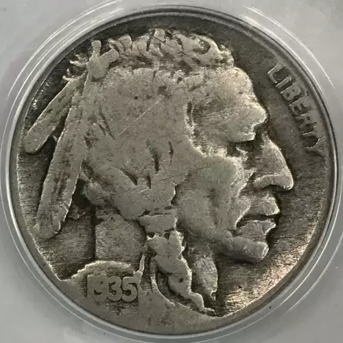 Nickel Five Cent Pieces-Indian Head or Buffalo (2)