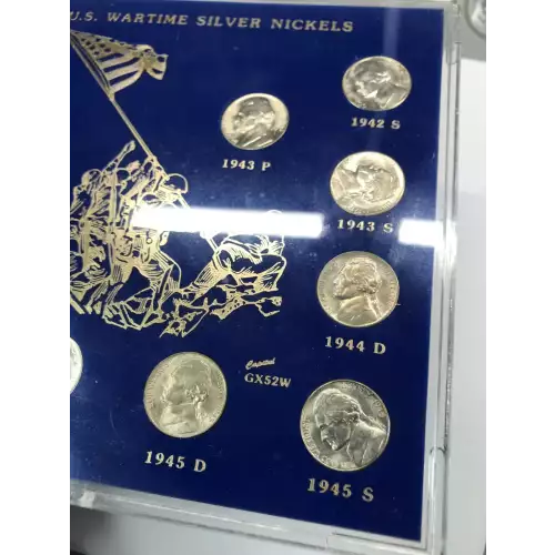 Nickel Five Cent Pieces-Jefferson