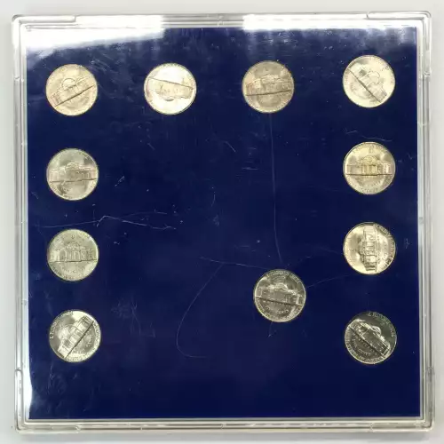 Nickel Five Cent Pieces-Jefferson