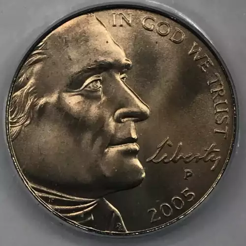 Nickel Five Cent Pieces-Jefferson