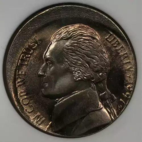 Nickel Five Cent Pieces-Jefferson