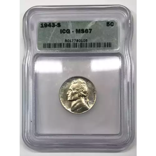 Nickel Five Cent Pieces-Jefferson