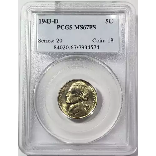 Nickel Five Cent Pieces-Jefferson