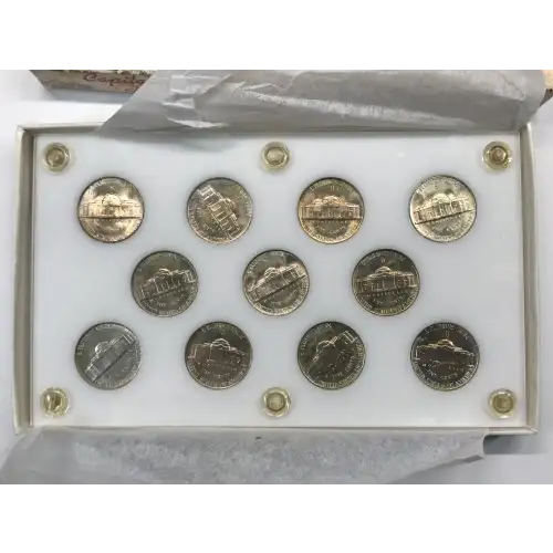Nickel Five Cent Pieces-Jefferson (2)