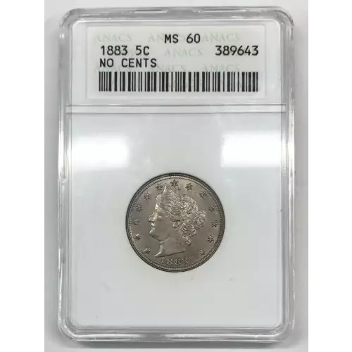 Nickel Five Cent Pieces-Liberty Head 1883-1913