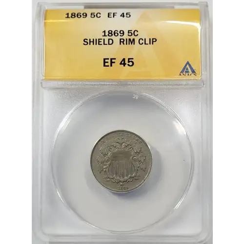 Nickel Five Cent Pieces-Shield 1866-1883