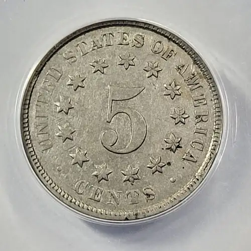 Nickel Five Cent Pieces-Shield 1866-1883 (4)