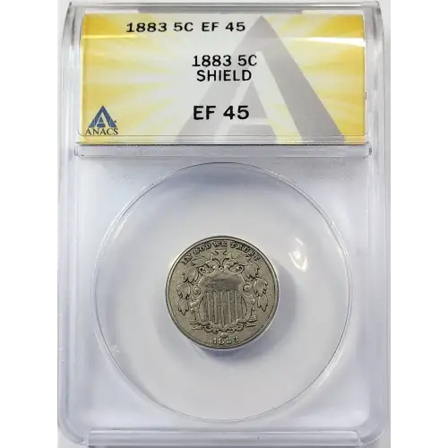 Nickel Five Cent Pieces-Shield 1866-1883