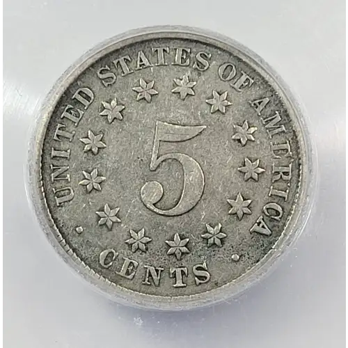 Nickel Five Cent Pieces-Shield 1866-1883 (4)