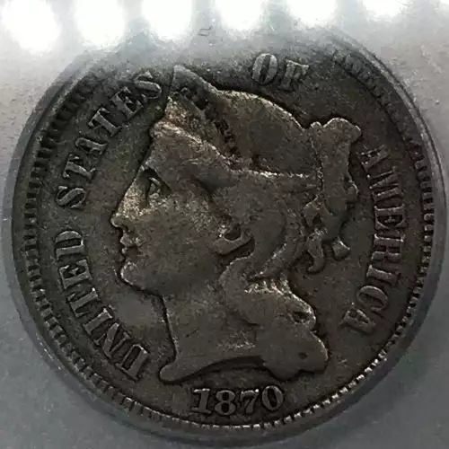 Nickel Three Cent Pieces 1865-1889 (4)