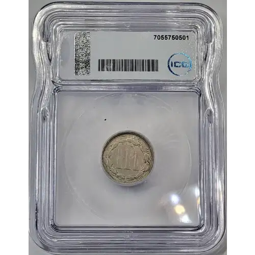 Nickel Three Cent Pieces 1865-1889 (3)