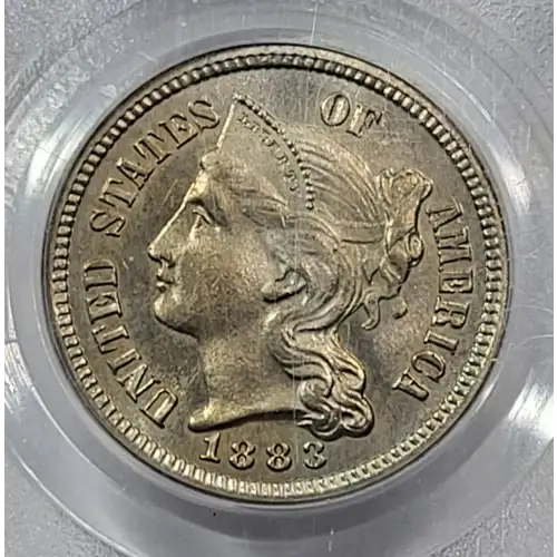 Nickel Three Cent Pieces 1865-1889 (2)
