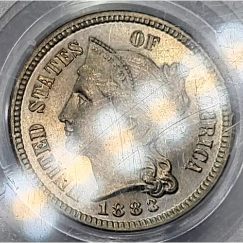 Nickel Three Cent Pieces 1865-1889 (3)