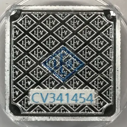 No Date 5 g Silver Bar ICG MS-70 Geiger Edelmetalle Square generic (2)