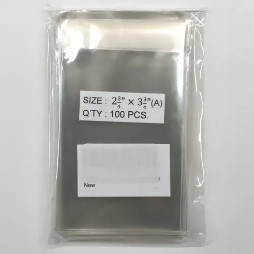 Pack of 100 Slab Sleeves - 2 3/4