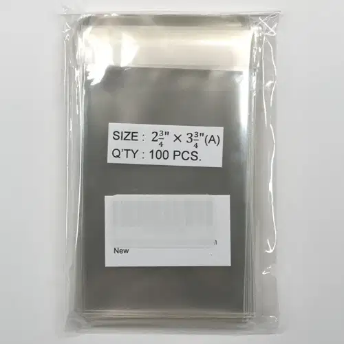 Pack of 100 Slab Sleeves - 2 3/4