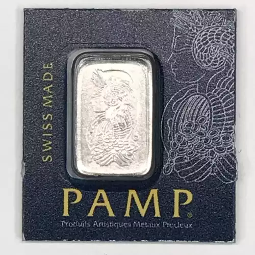 PAMP Suisse 1 g Platinum Bar w/ Assay Card - Fortuna (2)