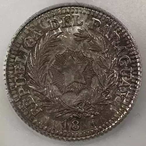 PARAGUAY Silver 20 CENTIMOS Pattern (4)