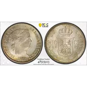 PHILIPPINES Silver 10 CENTIMOS