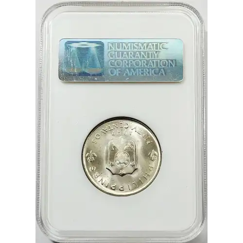 PHILIPPINES Silver 50 CENTAVOS (4)