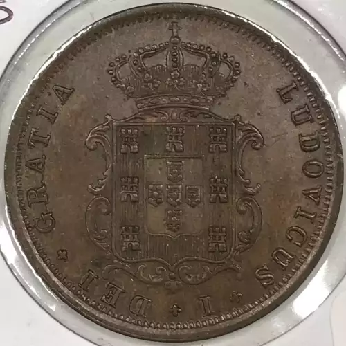 PORTUGAL Copper 5 REIS