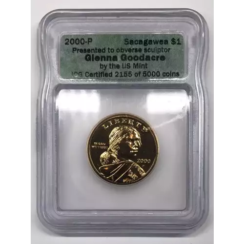Sacagawea 2000-2008 - Brass Dollar