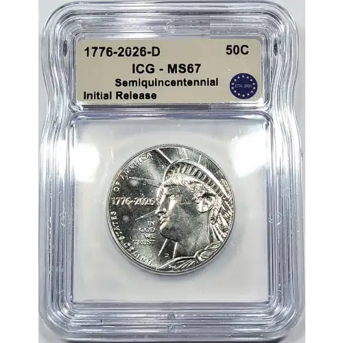 Semiquincentennial Half Dollar (2)