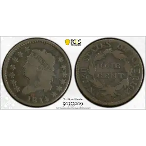 1814 1C Crosslet 4, BN
