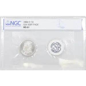 1884 O GSA SOFT PACK