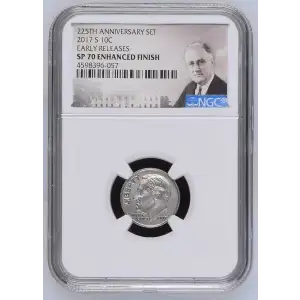 2017 EARLY RELEASES 225TH ANNIVERSARY SET ENHANCED FINISH (2)