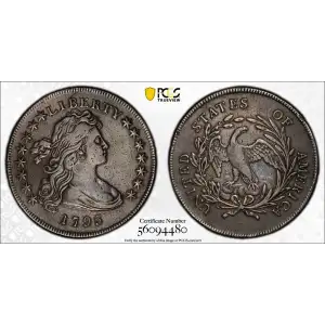 1795 $1 BB-51, Off-Center Bust
