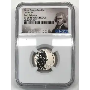 2018 Early Releases Silver Reverse Proof Set (4)