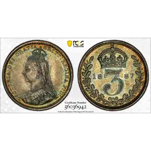 1887 3D S-3931 Jubilee Head