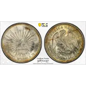 1898-Mo AM Peso Restrike KM-409.2