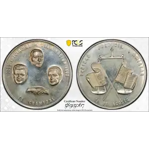 1963 Medal Grove-824a Ag Recovery of Chamizal