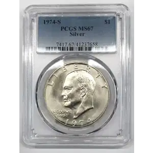 1974-S $1 Silver
