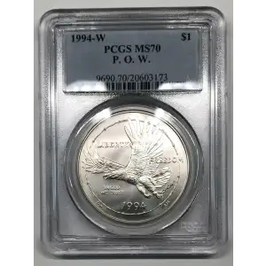 1994-W $1 P. O. W.