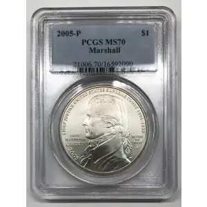 2005-P $1 Marshall