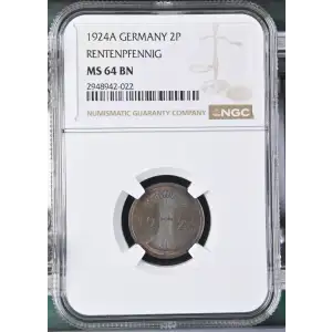 1924A RENTENPFENNIG BN