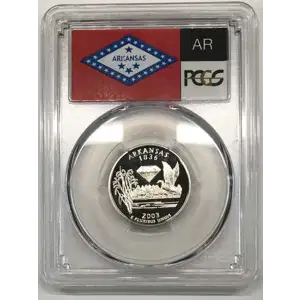 2003-S 25C Arkansas Silver, DCAM (2)