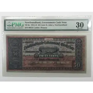 50 Cents 1910-11-1913-14, 1910 Issue  Newfoundland A10