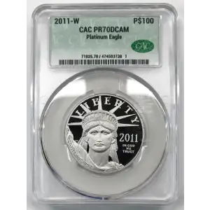 2011-W Platinum Eagle P$100 DCAM (Proof) (3)