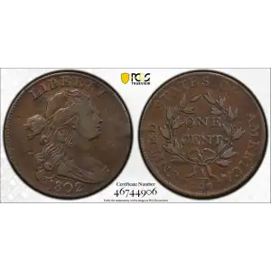 1802 1C S-231, No Stems, BN