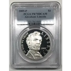2009-P $1 Abraham Lincoln, DCAM