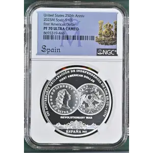 2025M First American Dollar United States 250th Anniv ULTRA CAMEO (2)