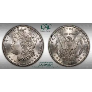 1885-CC GSA Treasure $1